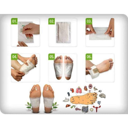 🌿Natural Detox Foot🦶 Patches (Pack of 10)💚 BUY 1  GET  1 FREE