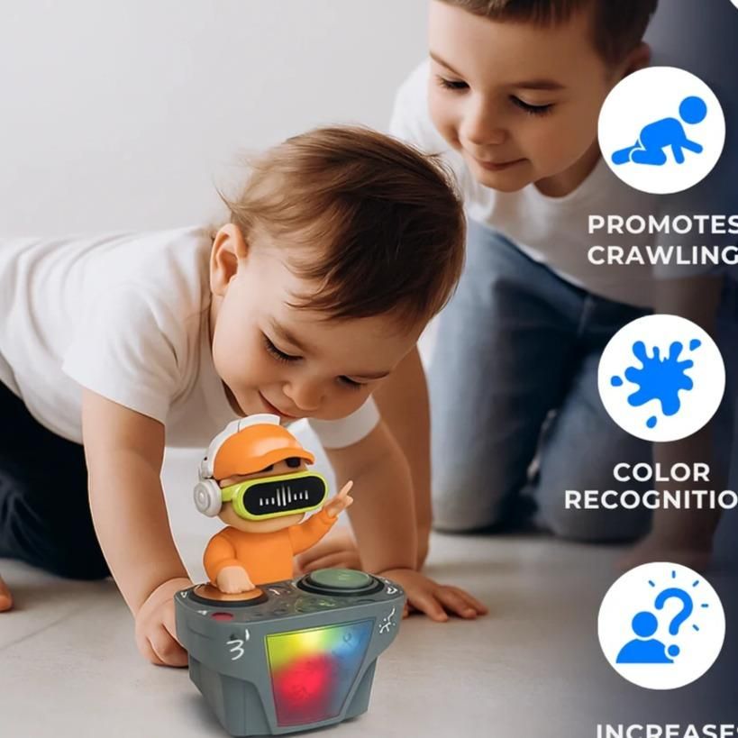 Musical Dancing Boy Toy LED & Sound