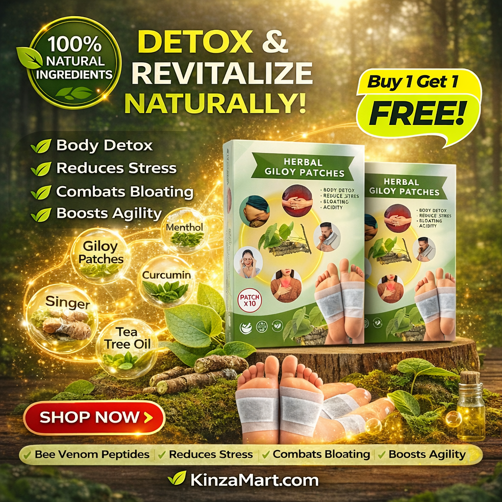 🌿Natural Detox Foot🦶 Patches (Pack of 10)💚 BUY 1  GET  1 FREE