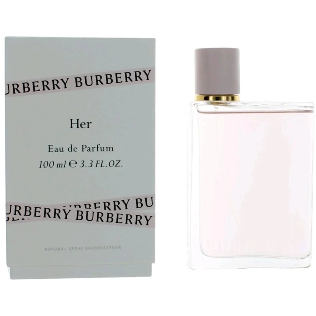 Burberry Her Eau de Parfum Spray for Women – 3.3 oz