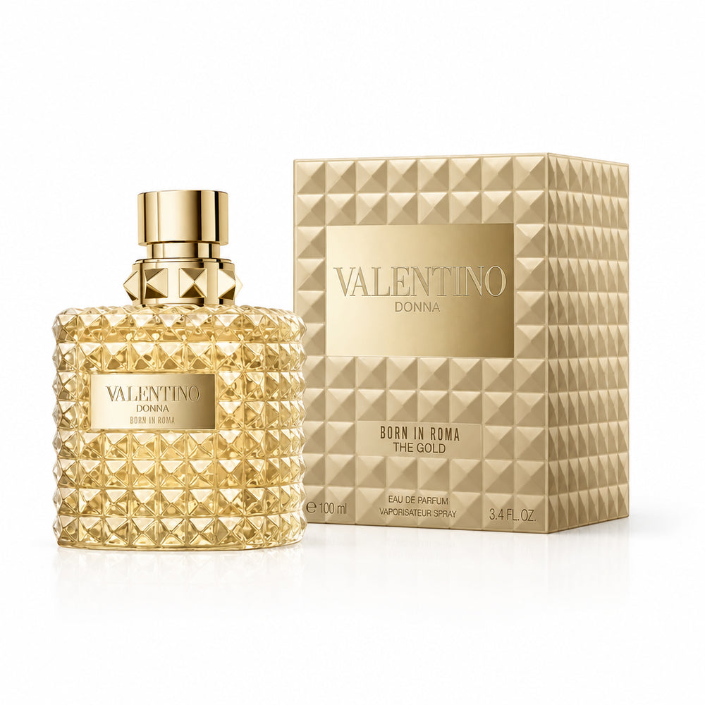 Valentino Born in Roma The Gold Donna Eau de Parfum for Women 3.4 oz / 100 mL